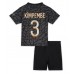 Paris Saint-Germain Presnel Kimpembe #3 Barnkläder Tredje matchtröja till baby 2023-24 Kortärmad (+ Korta byxor) Billigt
